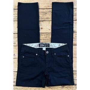 Jimmy’Z Women’s Size 2 Black Straight Leg Lightweight Jeans NWOT